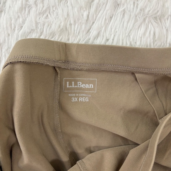 LL BEAN KNIT CROPPED PANTS SIZE 3X - Picture 3 of 5